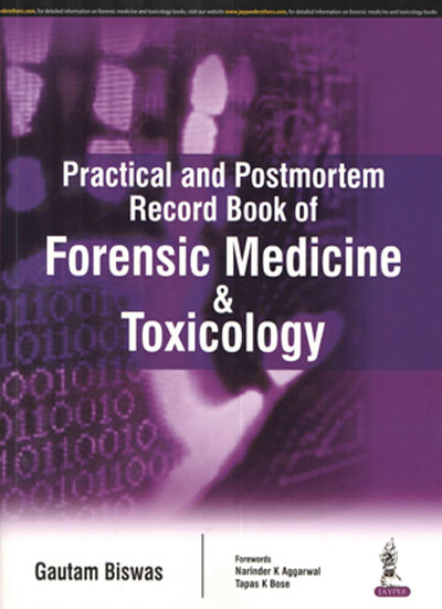 Practical And Postmortem Record Book Of Forensic Medicine And