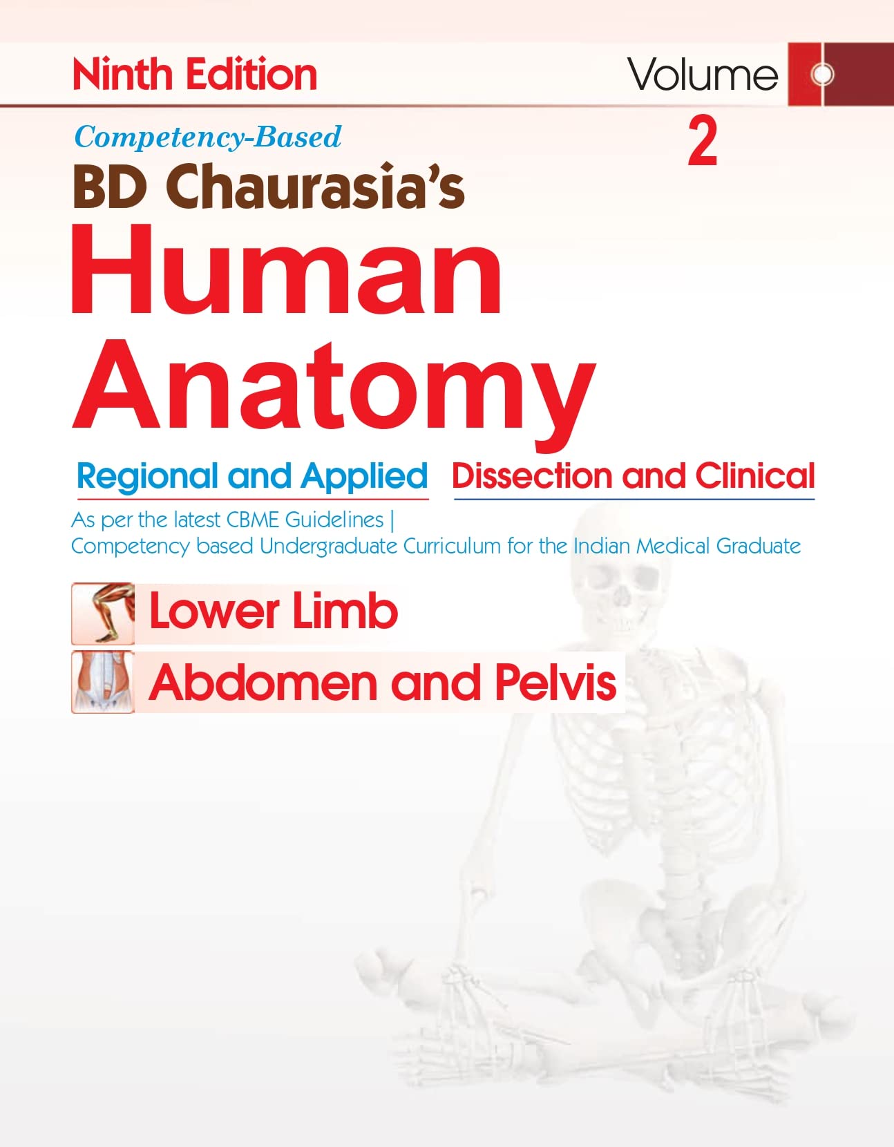 B.D. CHAURASIA’S HUMAN ANATOMY 9th Edition , 4 Volume Set - Drcart