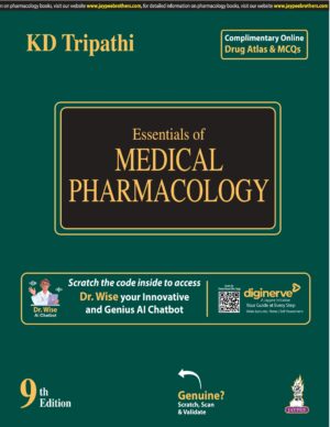 Essentials of Medical Pharmacology 9/e 2024 by K D Tripathi