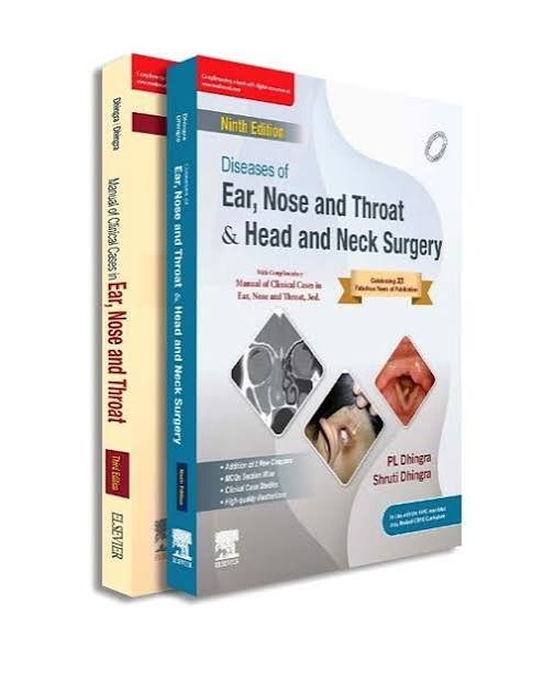 Dhingra’s Diseases Of Ear, Nose And Throat, & Head and Neck Surgery