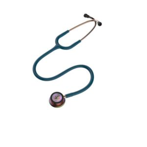 3M™ Littmann® Classic III™ Caribbean Blue Tube, Rainbow Finish (5807)