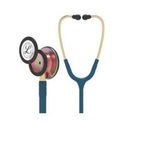 3M™ Littmann® Classic III™ Caribbean Blue Tube, Rainbow Finish (5807)