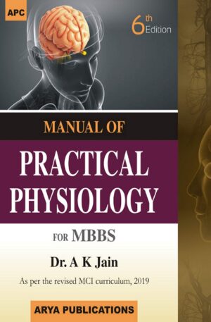 Manual Of Practical Physiology For MBBS By A k Jain