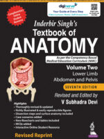 Inderbir Singh’s Textbook Of Anatomy Vol.2 6th/2016 By Sudha Seshayyan