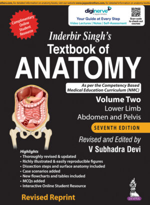 Inderbir Singh’s Textbook Of Anatomy Vol.2 6th/2016 By Sudha Seshayyan