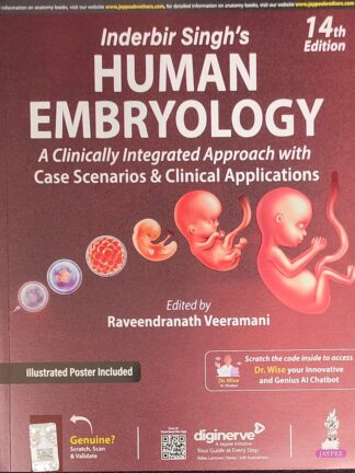 Inderbir Singh’s Human Embryology 14th/2025