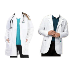 FULL SLEEVES UNISEX APRON/LAB COAT for Doctors/Medical Students