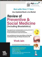 Review of Preventive & Social Medicine: Including Biostatistics 15/E 2023 by Vivek Jain