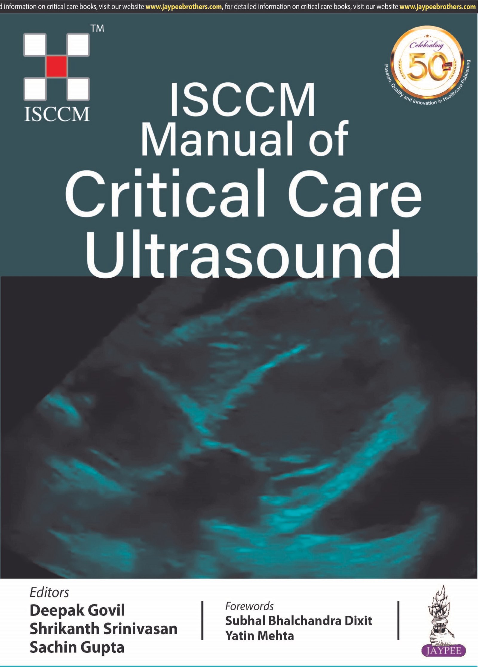 ISCCM Manual of Critical Care Ultrasound by Deepak Govil