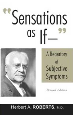 Sensations As If by 	HERBERT A ROBERTS