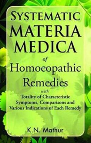 Systematic Materia Medica Of Homoeopathic Remedies by 	K N MATHUR