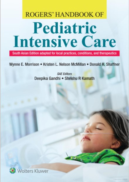 Rogers Handbook Of Pediatric Intensive Care by Wtnne Morrison - Drcart ...