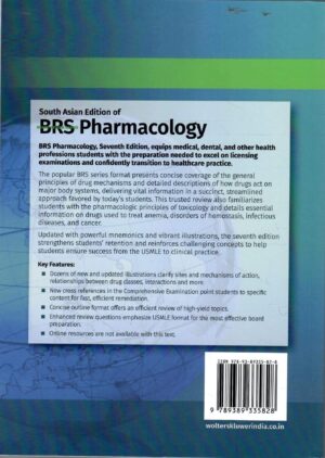 BRS Pharmacology by Sarah Lerchenfeldt