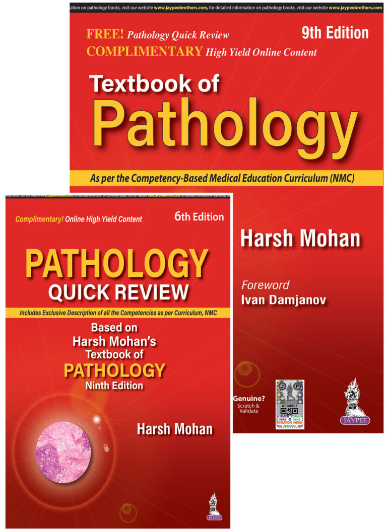 Textbook Of Pathology (Free Pathology Quick Review) By Harsh Mohan - Drcart