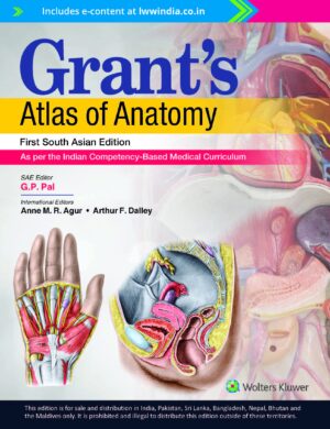 Grants Atlas Of Anatomy first South Asian Edition by G.P. Pal