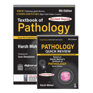 Textbook of Pathology (Free Pathology Quick Review) 9/E Rev (RP 2023) by Harsh Mohan