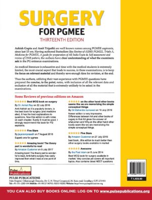 SURGERY FOR PGMEE by  Ashish Amit