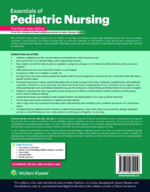 Essentials Of Pediatric Nursing by Mukesh Chandra Sharma