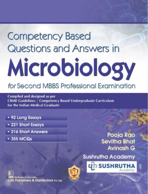 Competency Based Questions And Answers In Microbiology For Second Mbbs Professional Examination by Sushrutha Academy