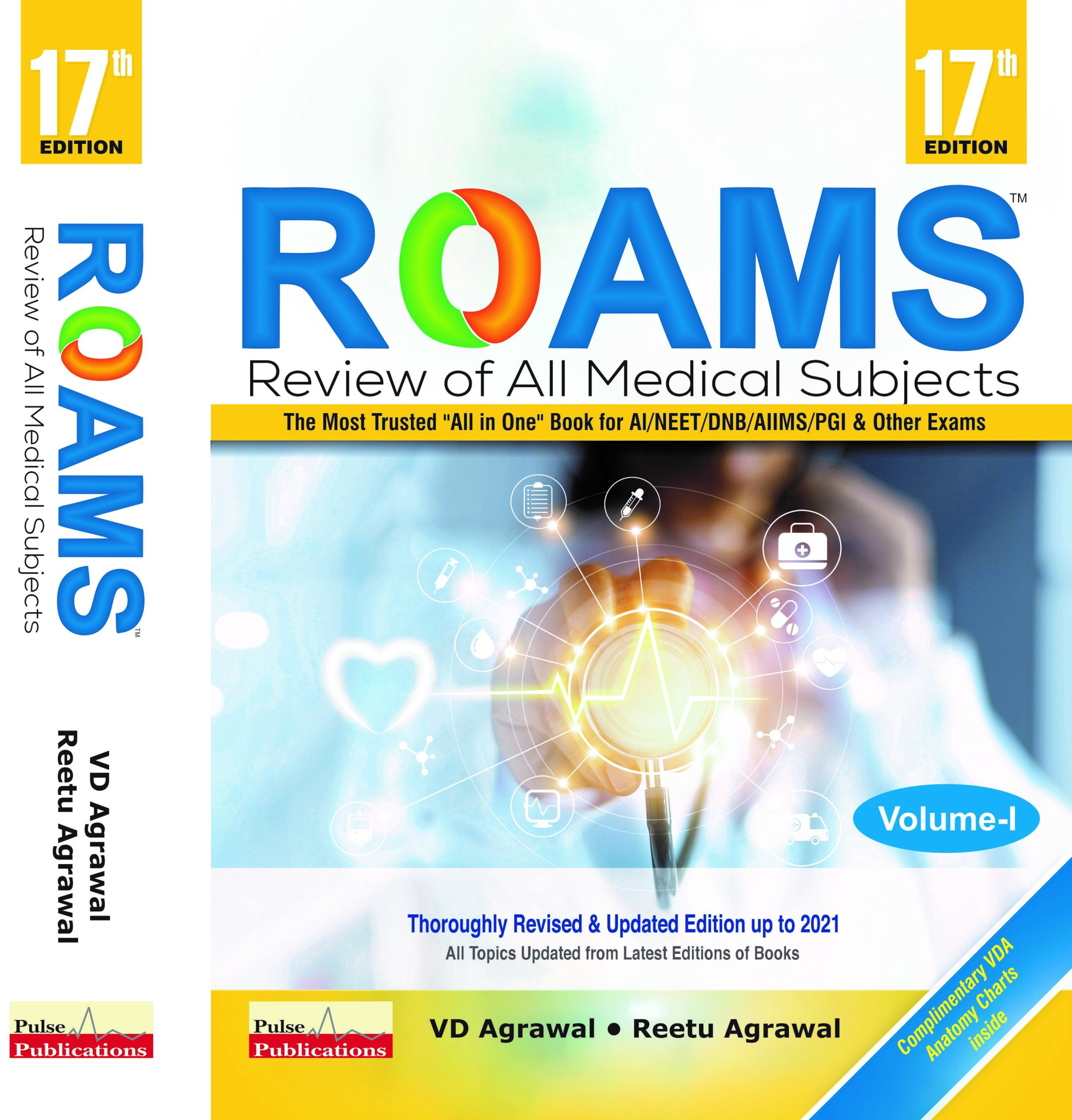 ROAMS REVIEW OF ALL MEDICAL SUBJECTS 15TH EDITION, 2019 - Books Tantra