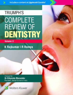 Triumphs Complete Review Of Dentistry 2 Volume Set by Rajkumar