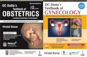 DC Dutta’s Textbook of Obstetrics + Textbook of Gynecology – Set of 2 Books (Combo)