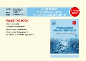 PHARMACEUTICAL ORGANIC CHEMISTRY III( SEM IV) B.PHARM