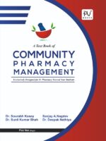 TEXT BOOK OF COMMUNITY PHARMACY AND MANAGEMENT (D.PHARM 2ND YEAR)
