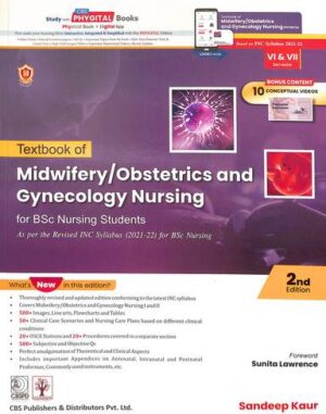 Textbook Of Midwifery Obstetrics & Gynecology Nursing