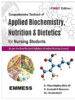 Comprehensive Textbook of Applied Biochemistry, Nutrition & Dietetics for Nursing Students 1/e 2023