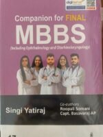 Companion For Final MBBS 17/e by Singi Yatiraj