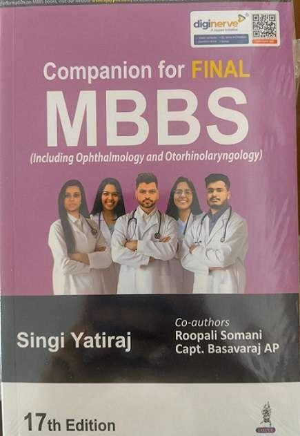 Companion For Final MBBS 17/e by Singi Yatiraj