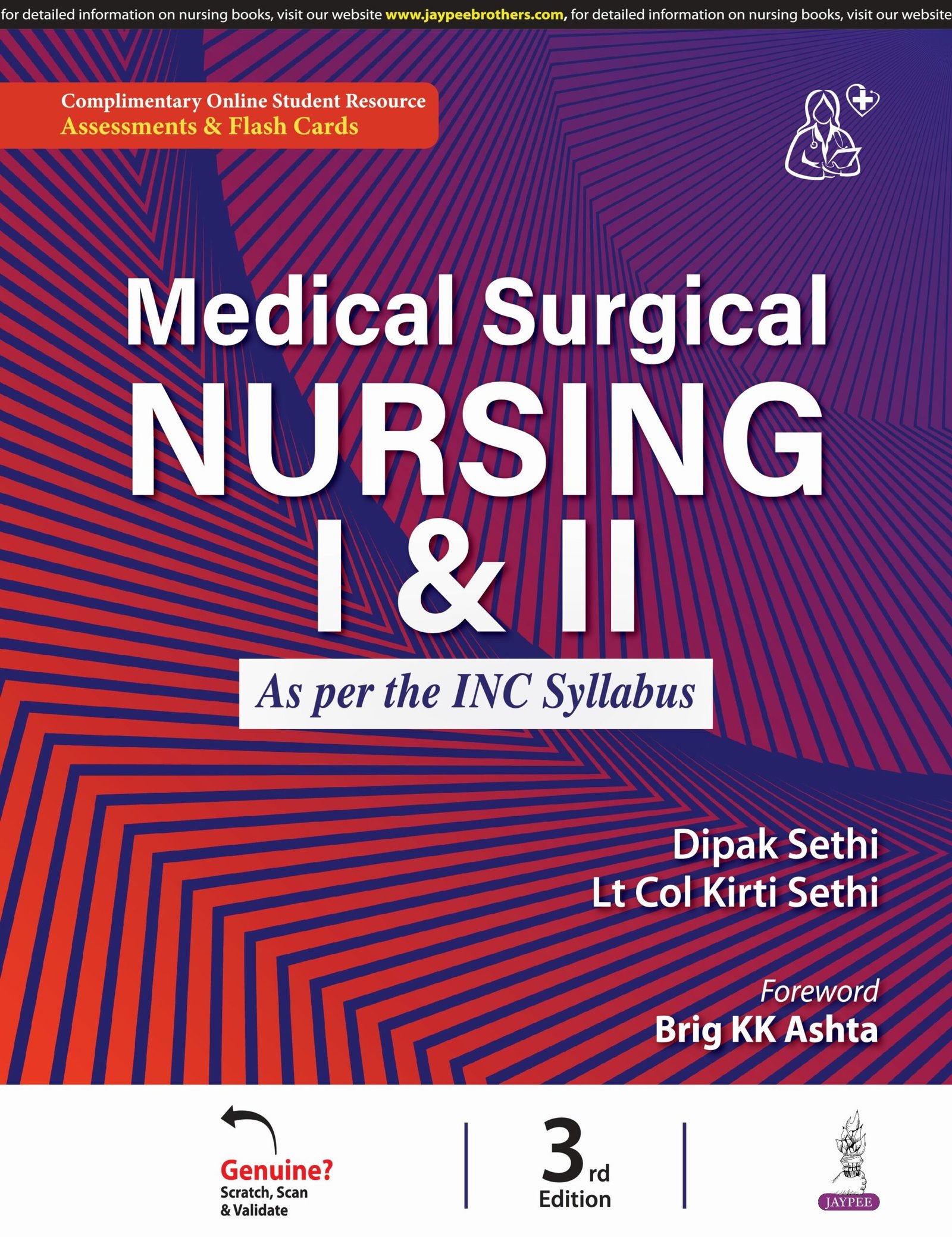 Medical Surgical Nursing I & II – 3/e 2025