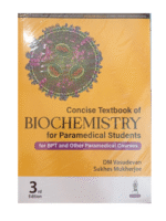 Concise Textbook Of Biochemistry For Paramedical Students 3/e 2025