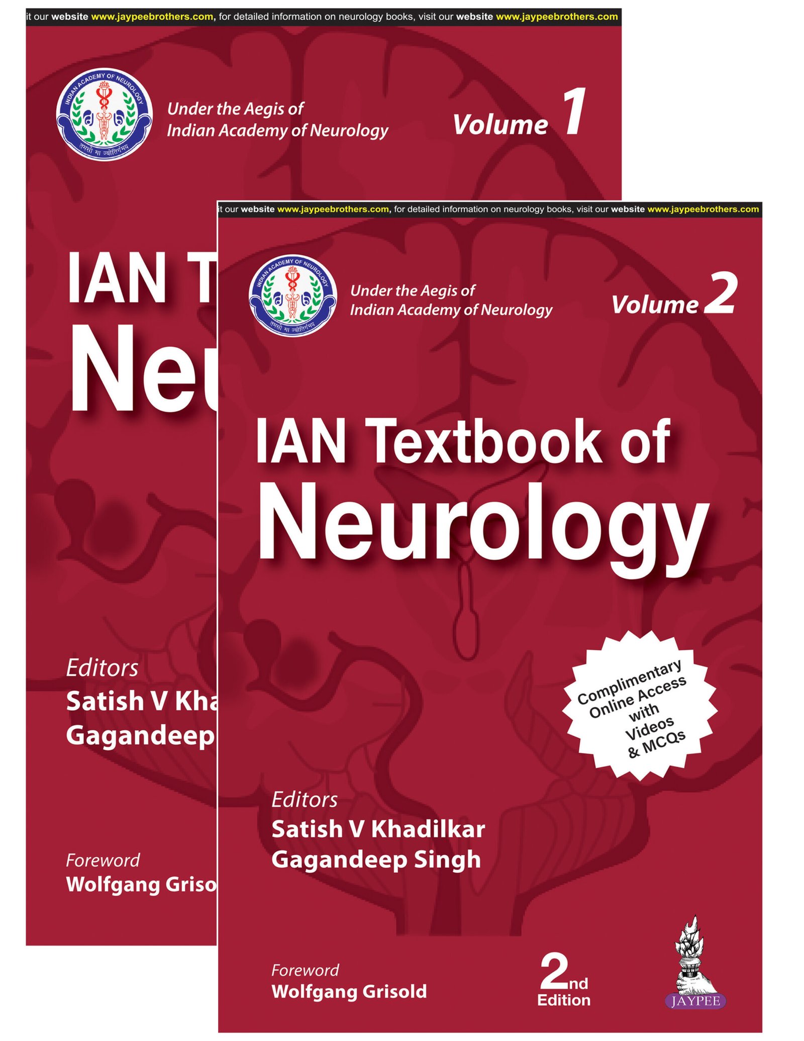 IAN Textbook of Neurology (2 Vol set) By Satish V Khadilkar 2/e 2025