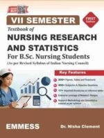 Textbook of Nursing Research and Statistics for B.Sc. Nursing by Dr. Nisha Clement